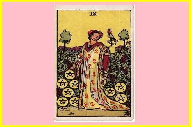 Nine of Pentacles Feelings Upright and Reversed Nine of Coins as Feelings